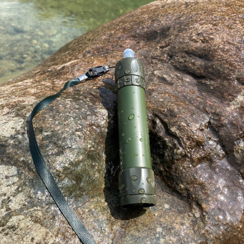 Water Purification Straw - 2 adet Acil Durum Hayatta Kalma