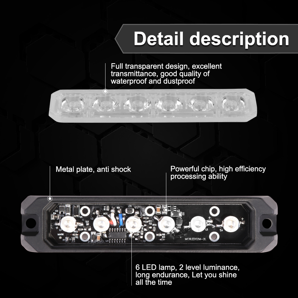 Bogrand su geçirmez çakarlı la - Sos Light Strobe incelemesi ve fiyatı