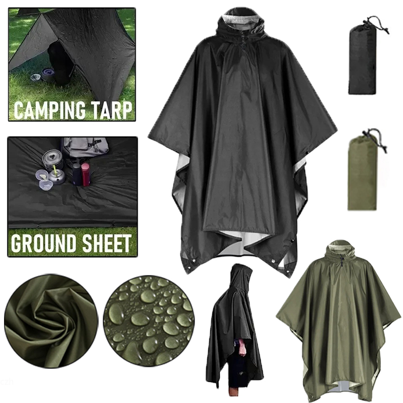 Açık 3 In 1 Askeri Yağmurluk K - Emergency Poncho Rain incelemesi ve fiyatı