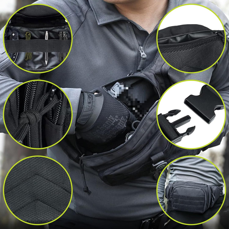 600D Oxford Çok Cepli Bel Çant - Fishing Kit Compact incelemesi ve fiyatı