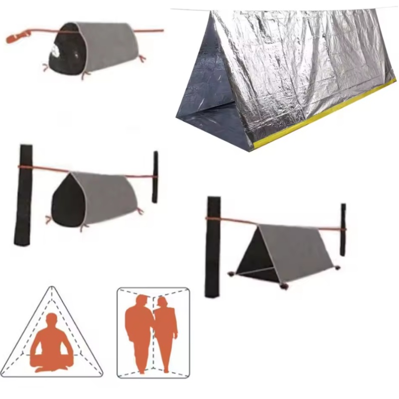Taşınabilir 2 Kişilik Acil Dur - Emergency Mylar Tent incelemesi ve fiyatı
