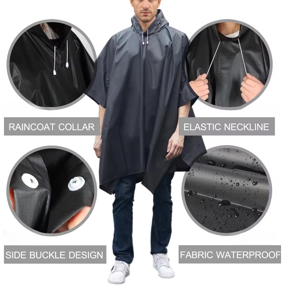 3'ü 1 Arada Su Geçirmez Yağmur - Emergency Poncho Rain incelemesi ve fiyatı
