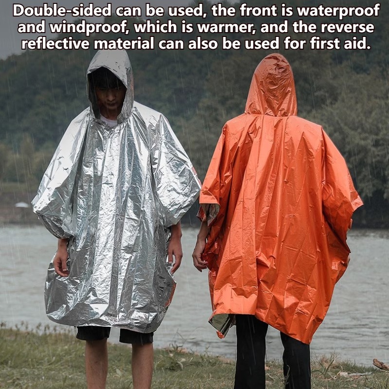1-10 adet acil durum yağmur pa - Emergency Poncho Rain incelemesi ve fiyatı