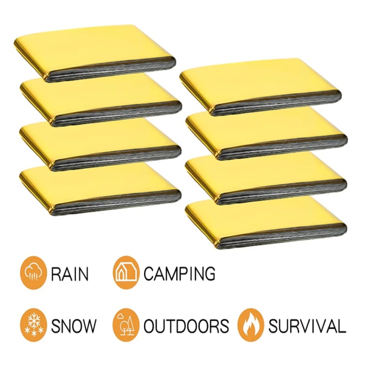 Altın-Gümüş Mylar Termal Hayat - Survival Blanket Reflective incelemesi ve fiyatı